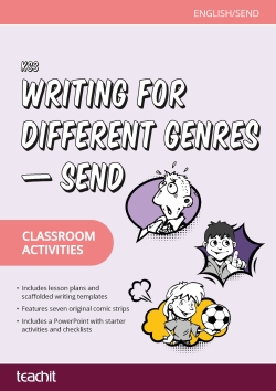 Writing for different genres SEND lesson plans