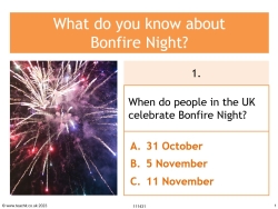 Bonfire Night quiz