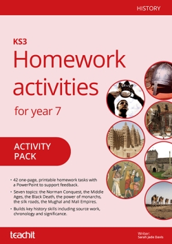 Homework activities for year 7