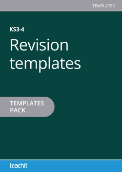 Revision templates pack cover