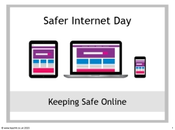 Safer Internet Day assembly